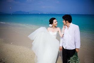 爆料最新三亚婚纱拍摄照,捕捉甜蜜时光的美好瞬间